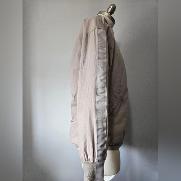 KOllAR Lightweight Mens Cream Zippered Bomber Jacket. Size Medium - Picture 5 of 16